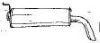 PSA 96021037 End Silencer